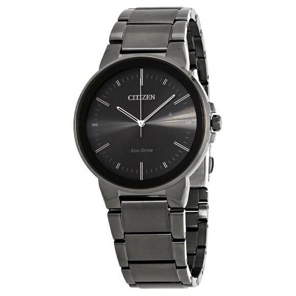 NWT Authentic Citizen Axiom Black Dial Men's Watch - Picture 1 of 3
